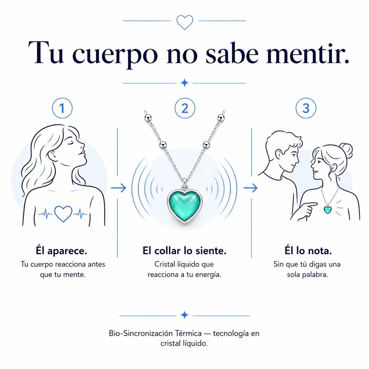 Collar Corazón de Emociones